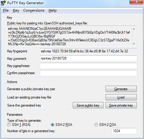 PTTYgen 密钥生成工具 V0.68 免费版