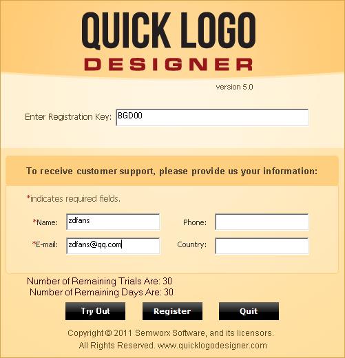 Quick Logo Designer v5.0正式版