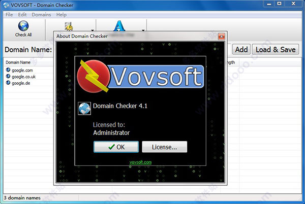 Domain Checker v6.8中文版