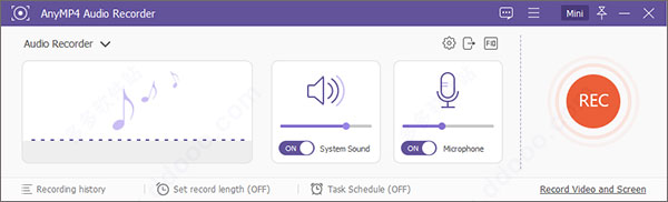 AnyMP4 Audio Recorder v1.0.6官方版