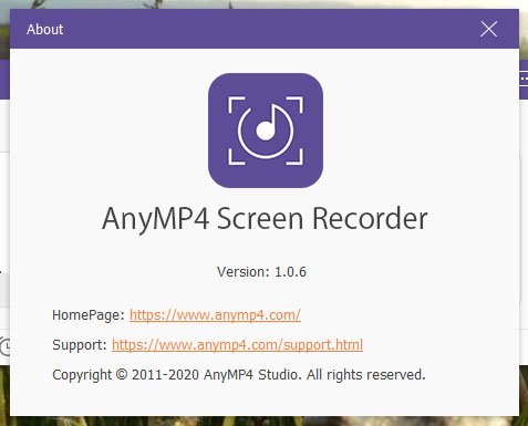 AnyMP4 Audio Recorder v1.0.6官方版