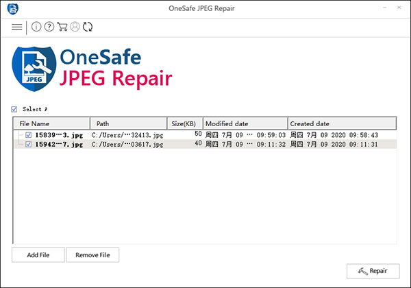 OneSafe JPEG Repair v4.5.0.0绿色版