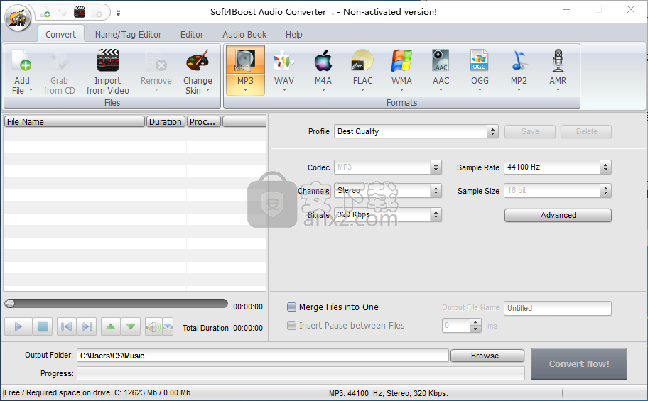 Soft4Boost Audio Converter v6.4.7.631绿色版