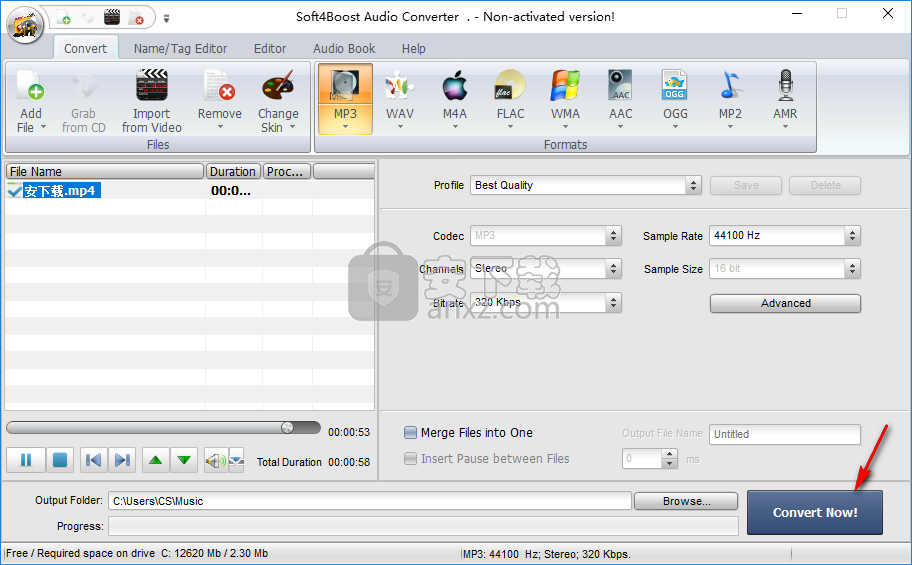 Soft4Boost Audio Converter v6.4.7.631绿色版