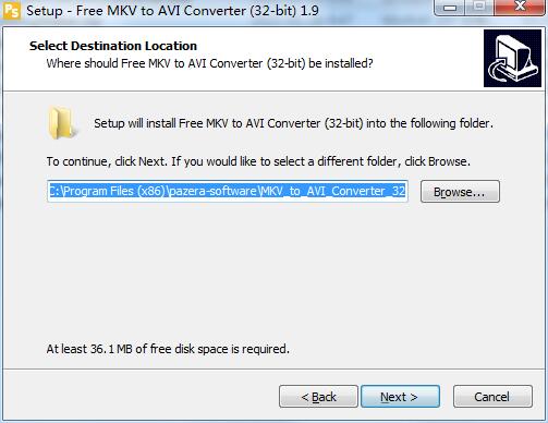 Free MKV to AVI Converter v1.10 官方版