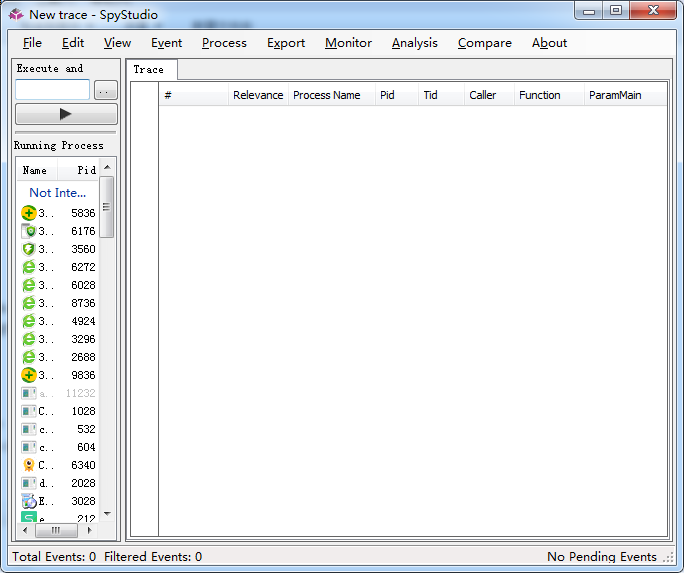 New trace SpyStudio 进程监控 V2.9.2.0