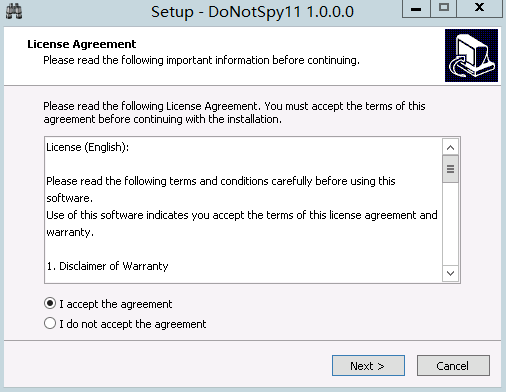 DoNotSpy11 v1.0.0 官方版