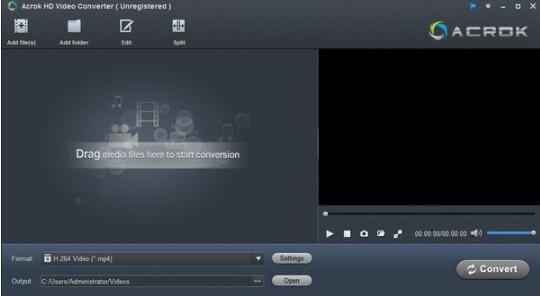 Acrok HD Video Converter v7.0.188.1688 官方版