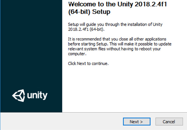 Unity3D 2018免费版